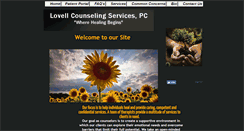 Desktop Screenshot of lovellcounseling.com